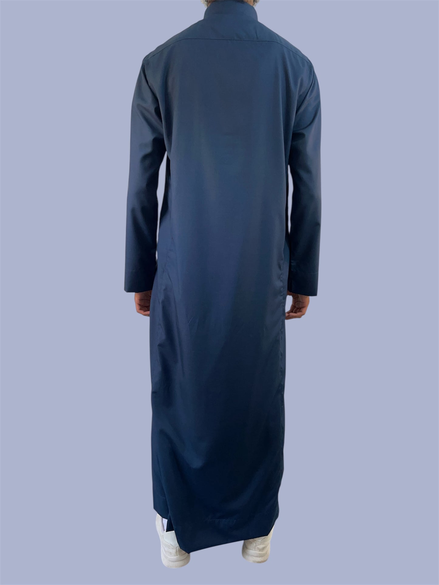 Premium Traditional Thobe - Navy Blue