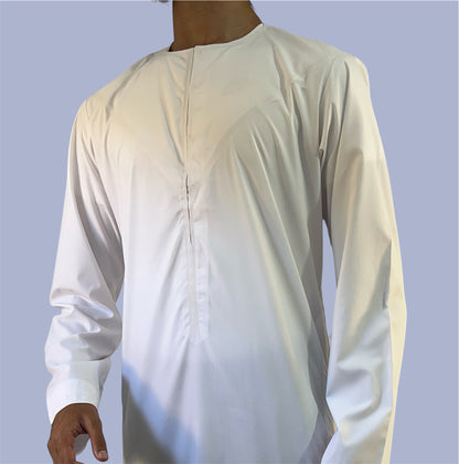 Premium Emirati Thobe - White