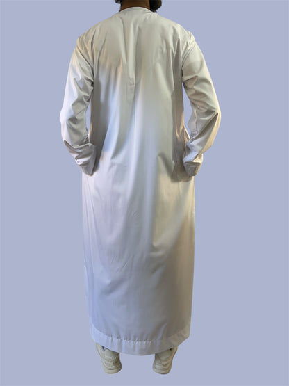 Premium Emirati Thobe - White