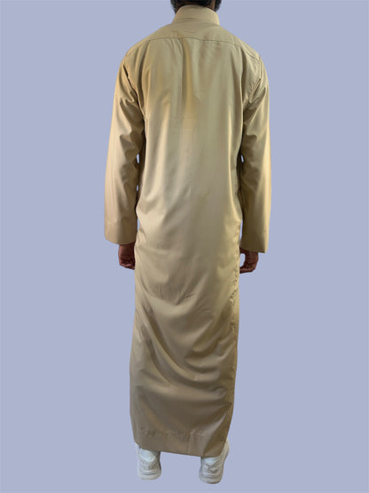 Premium Traditional Thobe - Gold