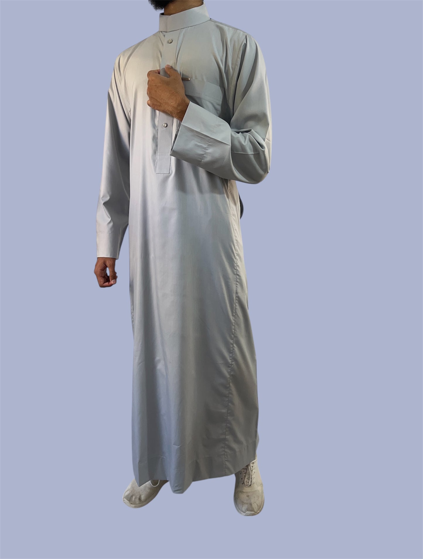Premium Traditional Thobe - Gray