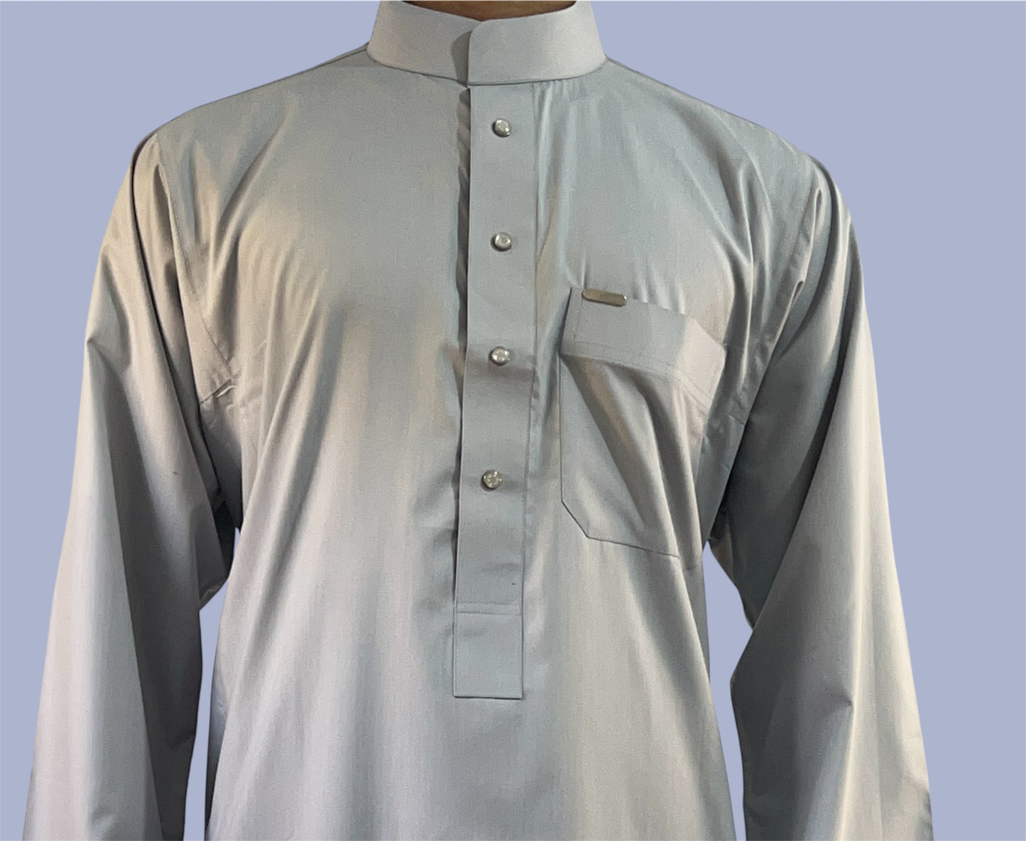 Premium Traditional Thobe - Gray